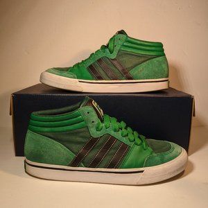 ADIDAS ORIGINALS Green Classic Vulc II High Top